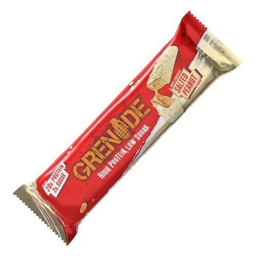 GRENADE High Protein Bar White Chocolate Salted Peanut 60g