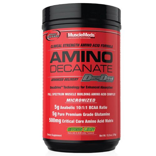 MUSCLEMEDS Amino Decanate 360g Citrus Lime