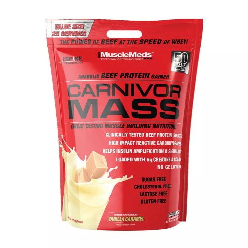 MUSCLEMEDS Carnivor Mass 4625g Vanilla Caramel