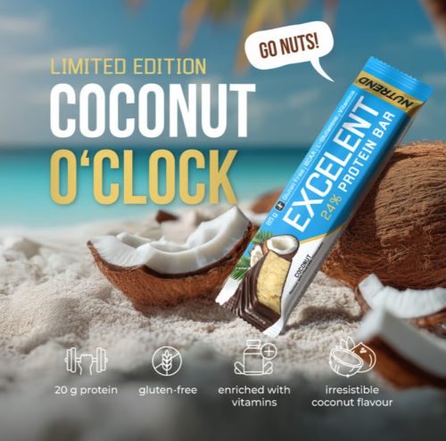 NUTREND Excelent Protein Bar 85g Coconut