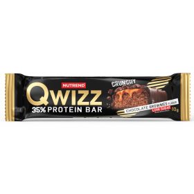 NUTREND QWIZZ Protein Bar 60g Chocolate Brownies (24pcs)