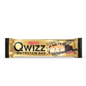 NUTREND QWIZZ Protein Bar 60g Salted Caramel (24pcs)