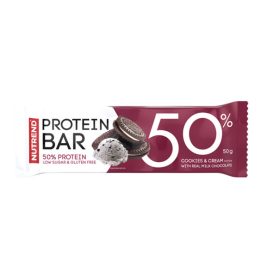 NUTREND PROTEIN BAR 50% COOKIES&CREAM 50G (30)