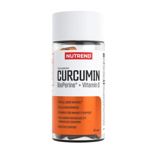 NUTREND CURCUMIN + BIOPERINE + VITAMIN D 60 caps