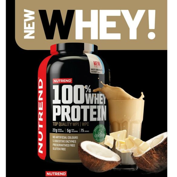 Nutrend 100% Whey Protein 30g - Cookies & Cream
