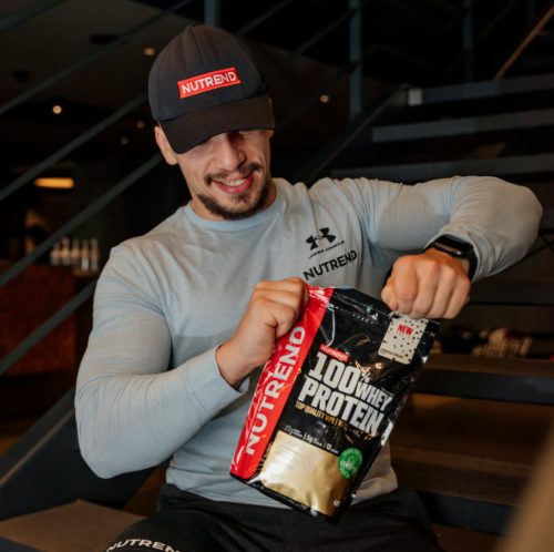 NUTREND 100% Whey Protein 800g Chocolate+Hazelnut
