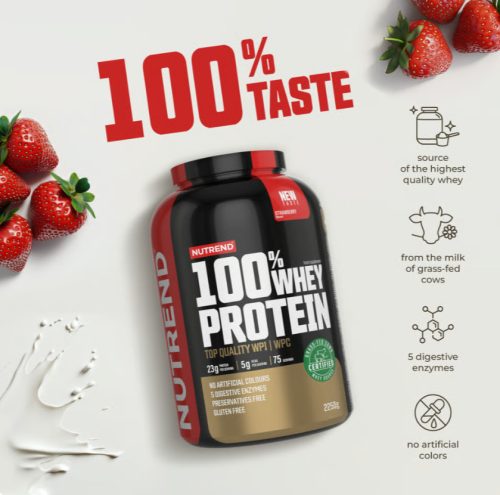 NUTREND 100% Whey Protein 800g Chocolate+Hazelnut