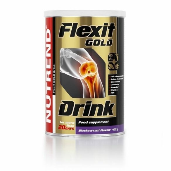 Nutrend Flexit Gold Drink 400g - Apple + AJÁNDÉK Flexit Gold Gel