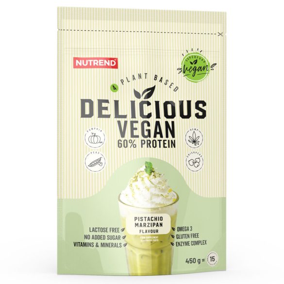 Nutrend Delicious Vegan Protein 450g - Pistachio + Marzipan 