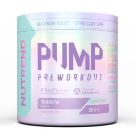 NUTREND Pump Preworkout 225g Rainbow
