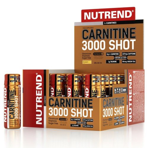 NUTREND Carnitine 3000 Shot Pineapple 20x60ml