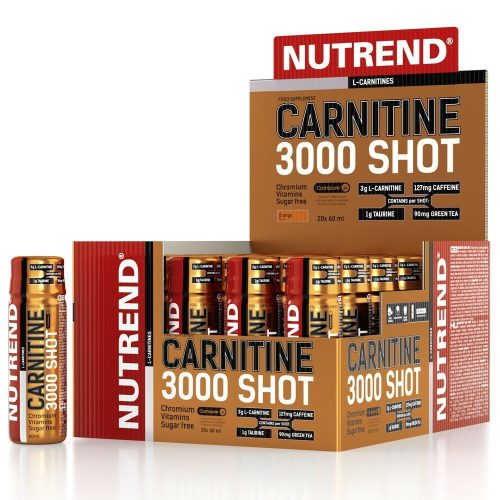 NUTREND Carnitine 3000 Shot Orange 20x60ml