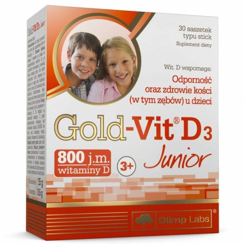OLIMP LABS Gold-Vit D3 Junior Raspberry 30 sachets