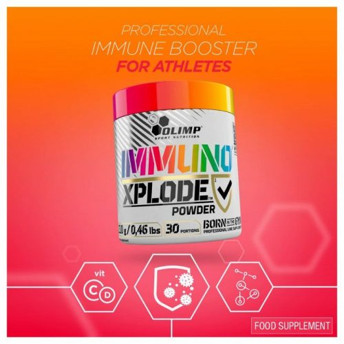 OLIMP SPORT Immuno Xplode Powder-immunerősítő- 210 g Citrus Limonade