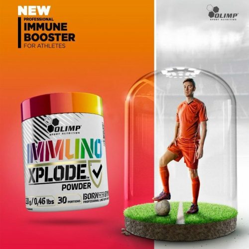 OLIMP SPORT Immuno Xplode Powder-immunerősítő- 210 g Citrus Limonade