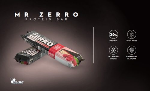 OLIMP SPORT Mr. Zerro Protein bar 50g Raspberry (25)