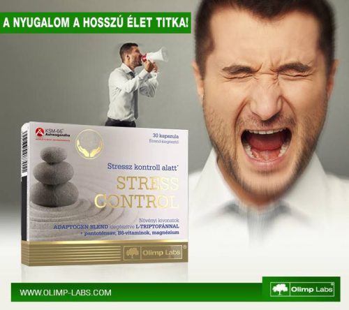 OLIMP LABS Stress Control-stresszcsökkentő- 30 kapszula