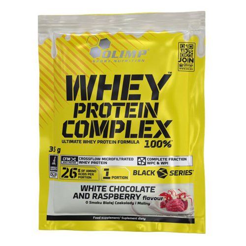 OLIMP SPORT Whey Protein Complex 100% 35g White Chocolate Raspberry (20)
