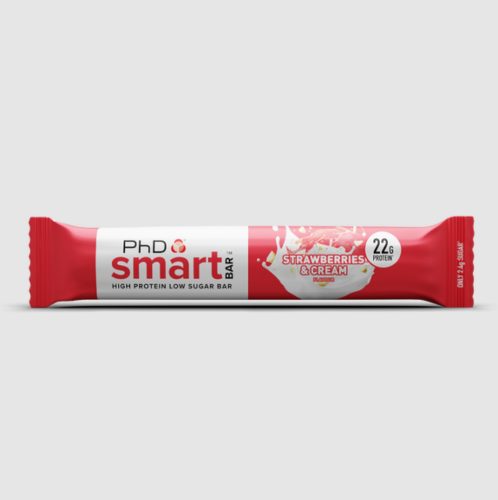 PHD Smart Bar 64g Strawberry Cream (12)