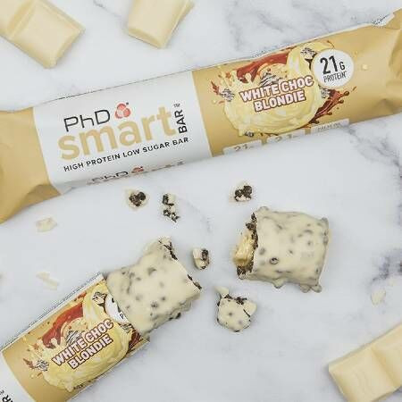 PHD Smart Bar 64g White Chocolate Blondie (12)