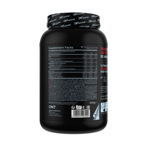 QNT METAPURE Whey Isolate Zero 908g Raspberry