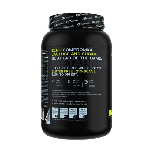QNT METAPURE Whey Isolate Zero 908g Pistachio 