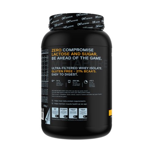 QNT METAPURE Whey Isolate Zero 908g Mango
