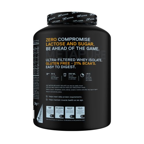QNT METAPURE Whey Isolate Zero 2000g Mango