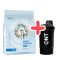   QNT Light Digest Whey Protein 500g Coconut + QNT Shaker IT'S ON 600ml Black Smoke