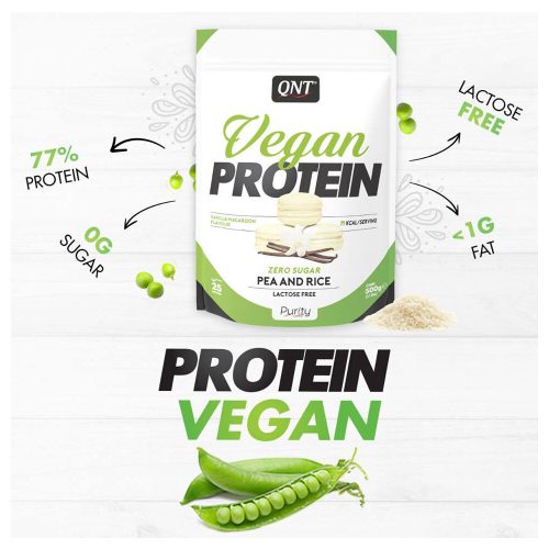 QNT Vegan Protein 500g Choc/Muffin 