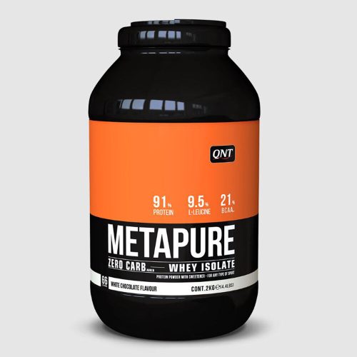 QNT METAPURE Zero Carb Whey Isolate 480g White Chocolate