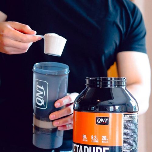 QNT METAPURE Zero Carb Whey Isolate 480g White Chocolate