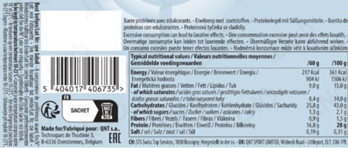 QNT Milkii Protein Bar 60g Chocolate-Coconut flakes (12)