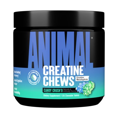 UNIVERSAL Animal Creatine Chews 120 db (rágótabletta) - Candy Crush