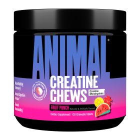   UNIVERSAL Animal Creatine Chews 120 db (rágótabletta) - Fruit Punch