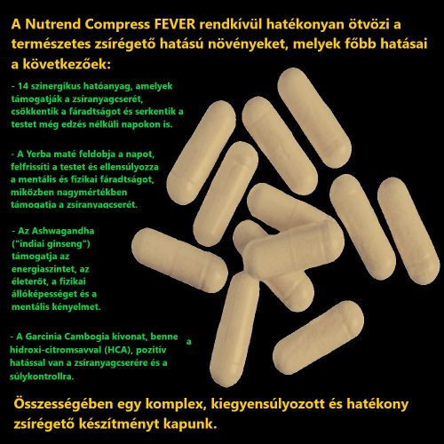 NUTREND Compress FEVER 120 db kapsz.
