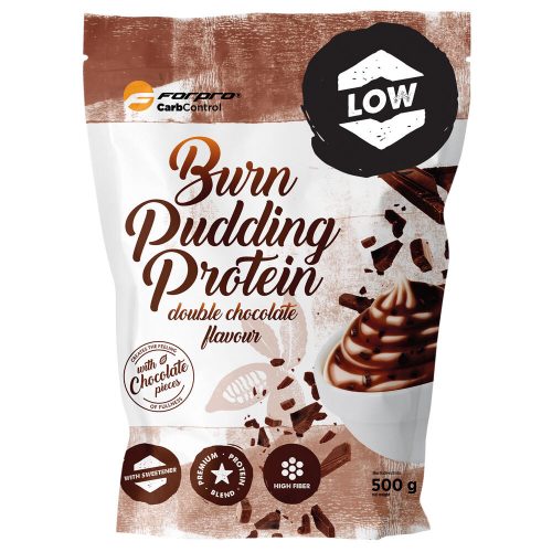 FORPRO Burn Pudding Protein 500g Double Chocolate