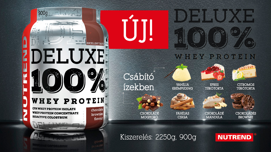 Nutrend Deluxe 100% Whey Protein